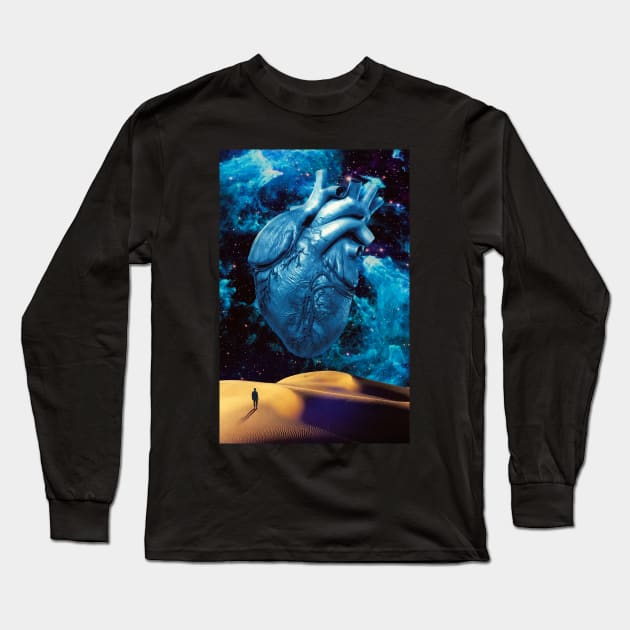 Heart Of The Galaxy Long Sleeve T-Shirt by SeamlessOo